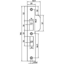Afbeeldingen van Nemef komsluitp d+n RVS  p4119-17