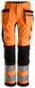 Afbeeldingen van Snickers werkbroek 6730 oranje/geel
