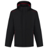 Afbeeldingen van Tricorp winter tech shell Accent - maat 5XL - zwart/rood  