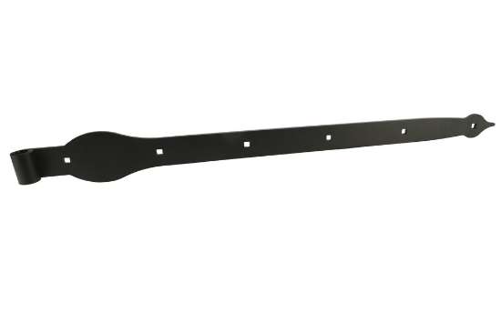 Afbeeldingen van GB Heng Klassiek voor pen Ø16 800x45x6mm zwarte Epoxy Coating 