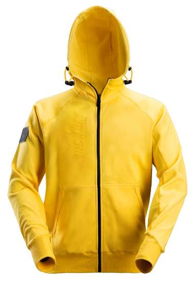 Afbeeldingen van Snickers hoodie 2880-0600 maat L geel