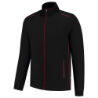 Afbeeldingen van Tricorp sweatvest Accent - maat XL - zwart/rood  