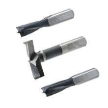 Afbeeldingen van Hettich Borenset scharnier voor wisselbooraandrijving 6 assen voor BlueMax Mini Modular Plus, BlueMax Mini Modular (1x ø 35 mm links, 2 x ø 10 mm rechts)