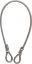 Afbeeldingen van Kelfort Slotkabel - 8-10mm 90cm - pvc met 2 Ogen 10cm 