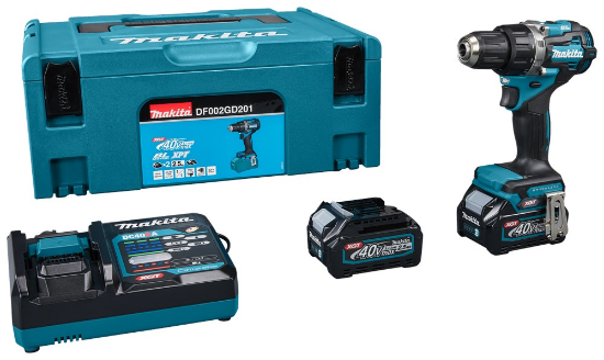 Afbeeldingen van Makita 40 V max Boor-/schroefmachine DF002GD201