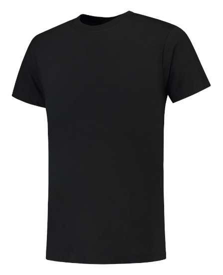 Afbeeldingen van Tricorp T-Shirt 200 gram 60°c wasbaar 101017 - maat XS - zwart