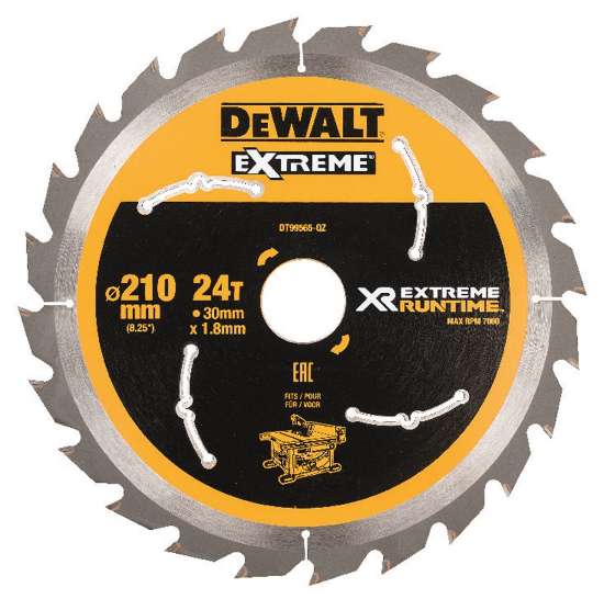 Afbeeldingen van DeWALT Cirkelzaagblad DT99565