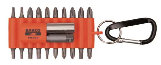 Afbeeldingen van Bahco rubberen bithouderset 22 Delig sl, ph, pz, torx Op=Op