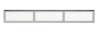 Afbeeldingen van Siro Meubelgreep metaal - boorafstand 128mm/L 136mm/H 22mm/B 20mm chroom glanzend/wit 