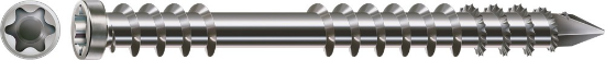 Afbeeldingen van Spax-D vlonderschroef - Ø5x80mm T25 - cilinderkop RVS