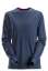 Afbeeldingen van Snickers ProtecWork dames T-shirt met lange mouwen 2667-9500, Maat M, donker blauw