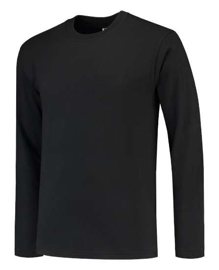 Afbeeldingen van Tricorp t-shirt lange mouw TL190 101006 Zwart XS