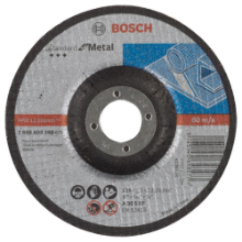Afbeeldingen van Bosch Doorslijpschijf gebogen Standard for Metal
