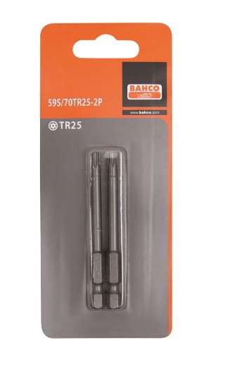 Afbeeldingen van Bahco 59S/70TR-2P 2X bits 70mm