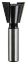 Afbeeldingen van Makita zwaluwstaartfrees - Ø25,4x22,2mm 14° - schacht Ø12mm 2 beitels
