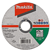 Afbeeldingen van Makita Doorslijpsch. 115X3,0Mm Steen A-85357