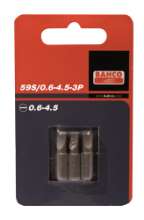 Afbeeldingen van Bahco 59S-3P bits 25mm 1/4
