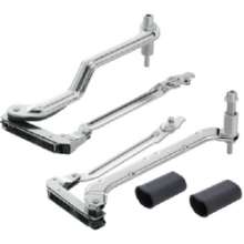 Afbeeldingen van Blum hefboompakket set Aventos HL - corpushoogte 350-399mm - geschikt voor SERVO DRIVE 21L3500.01HEB