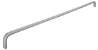 Afbeeldingen van Siro Meubelgreep metaal - boorafstand 448mm/L 454mm/H 30mm/B 12mm - RVS 
