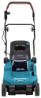 Afbeeldingen van Makita grasmaaier 38cm - 2x18V - Exclusief accu en lader in doos