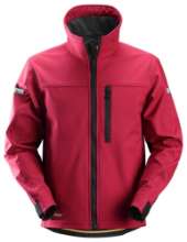 Afbeeldingen van Snickers softshell jack 1200 maat 3XL rood