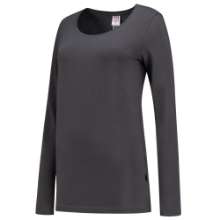 Afbeeldingen van Tricorp T-shirt lange mouw 101010 - maat 4XL - donkergrijs 