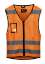 Afbeeldingen van Snickers vest 9153-5500 maat S/M High Visibilty oranje
