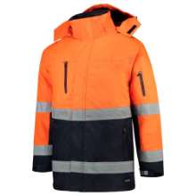 Afbeeldingen van Tricorp parka TPE3001 403004 Oranje/Navy 3XL
