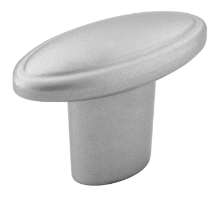 Afbeeldingen van Siro Meubelknop metaal - L 34mm/H 26mm/B 16mm - aluminium 