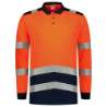Afbeeldingen van Poloshirt High Vis Bicolor Lange Mouw