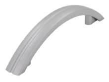 Afbeeldingen van Siro Meubelgreep kunststof - boorafstand 96mm/L 136mm/H 32mm/B 16mm - aluminium 
