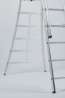 Afbeeldingen van Aluminium kokerladder (blank) 2-delig reform