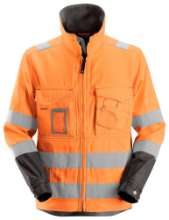 Afbeeldingen van Snickers jacket 1633-5574 maat XL High Visibilty oranje