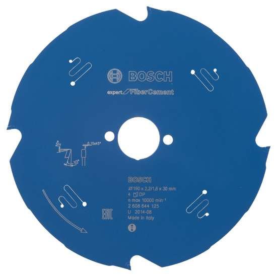 Afbeeldingen van Bosch Cirkelzaagblad Expert for Fiber Cement