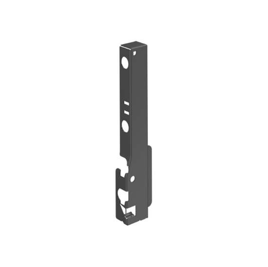 Afbeeldingen van Hettich Achterwandverbinder InnoTech Atira, 176 mm, antraciet, rechts