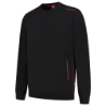 Afbeeldingen van Tricorp sweater Accent - maat XS - zwart/rood  