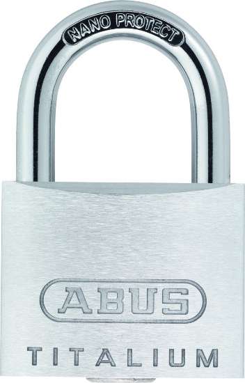 Afbeeldingen van Abus hangslot titalium 30HB60 64TI