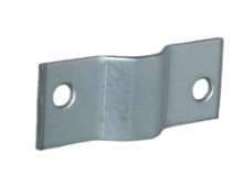 Afbeeldingen van GB gaaspaneelklem dubbel 50x20 2 Zink-Magnesium