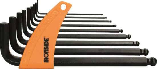 Afbeeldingen van Ironside stiftsl.set kogelkop 1,5-10mm