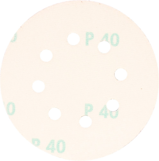 Afbeeldingen van Kelfort schuurschijf 125mm rood 10st 8 gaten