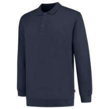 Afbeeldingen van Tricorp polo sweater boord 60°c wasbaar 301016 Ink XS 