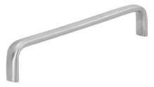 Afbeeldingen van Siro Meubelgreep metaal - boorafstand 160mm/L 166mm/H 30mm/B 12mm - RVS 