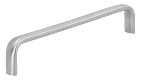 Afbeeldingen van Siro Meubelgreep metaal - boorafstand 160mm/L 166mm/H 30mm/B 12mm - RVS 