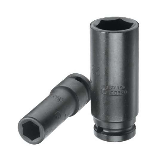Afbeeldingen van Gedore slagmoerdopsl. 1/2" lang K 19 L