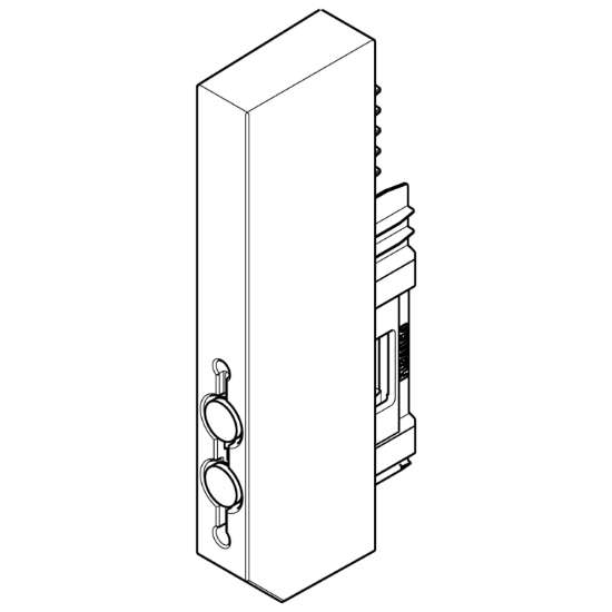 Afbeeldingen van Hettich OrgaStore 810 / 820 / 830 adapter, zilver
