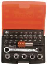 Afbeeldingen van Bahco bit set met bit ratel (2058/S26-2)