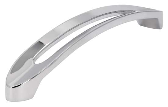 Afbeeldingen van Siro Meubelgreep metaal - boorafstand 160mm/L 180mm/H 29mm/B 25mm chroom glanzend 