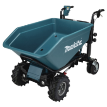 Afbeeldingen van Makita  dumper DCU602Z - 2x18V - zonder accu's en lader met kiepbak