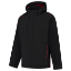 Afbeeldingen van Tricorp winter tech shell Accent - maat M - zwart/rood  