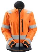 Afbeeldingen van Snickers softshell jack 1237-5558 maat XL High Visibility Geel